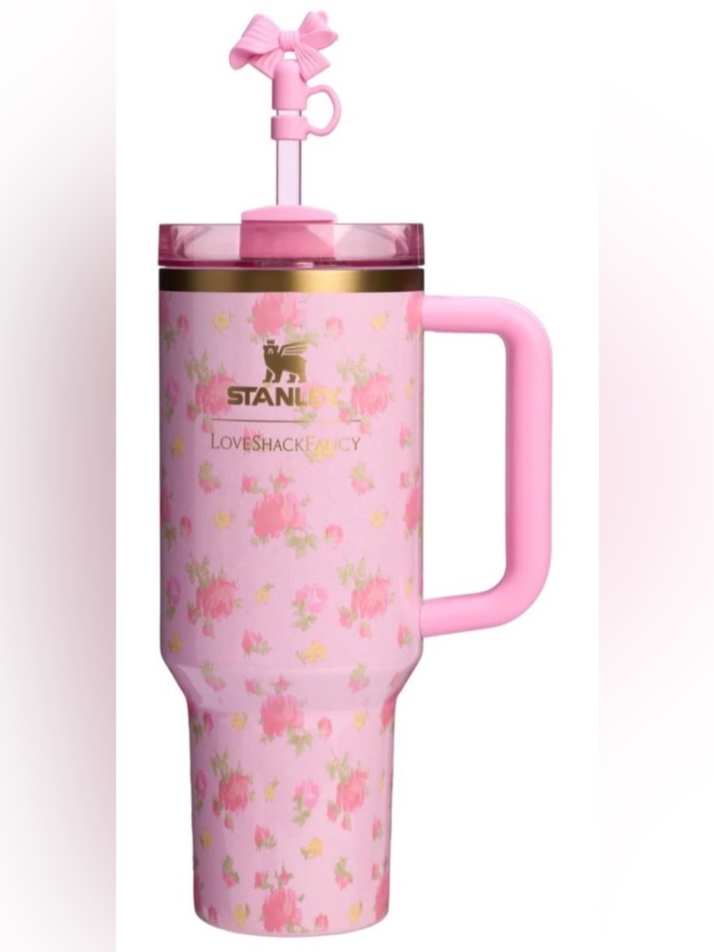 STANLEY 1913 X LOVESHACKFANCY QUENCHER H2.0 FLOWSTATE™ TUMBLER | 40 OZ NIB